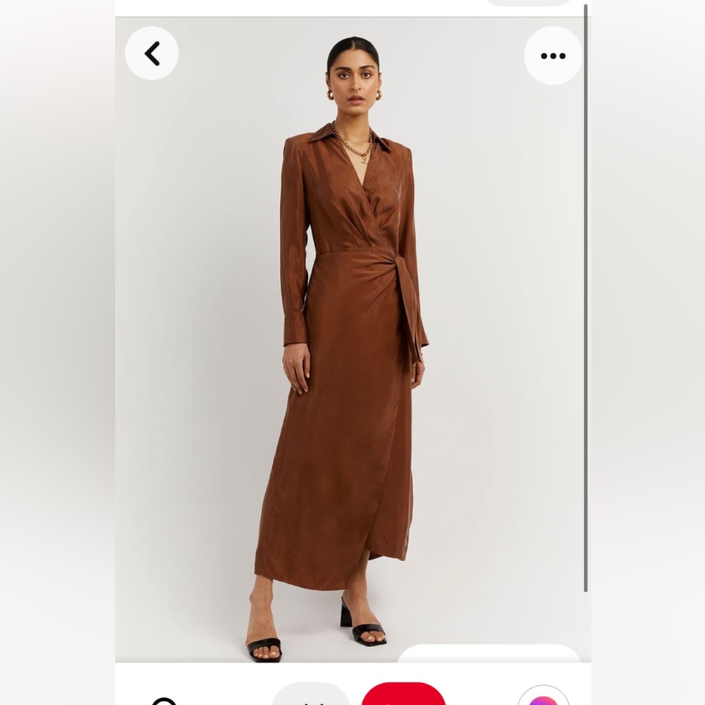 Dissh Sasha Faux Wrap Midi Dress 4